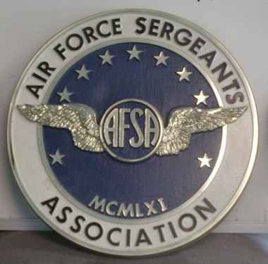 Air Force Sergeants Association Wall Seal